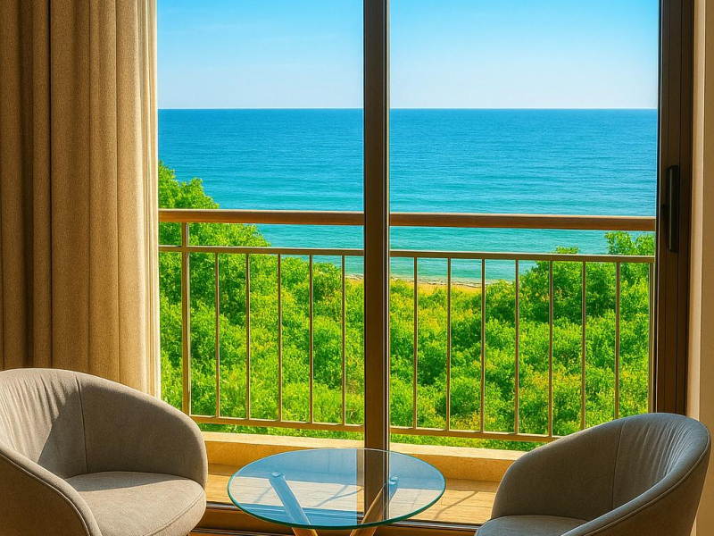 Cozy appartement de luxe vue sur mer  F1 F2 F3