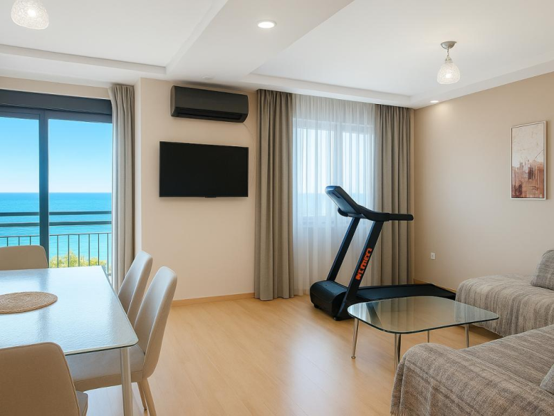 Cozy appartement de luxe vue sur mer  Chambres