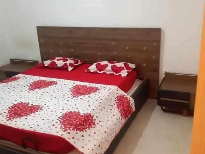 Location par nuitée d'un F3 bien équipé  Chambres 2