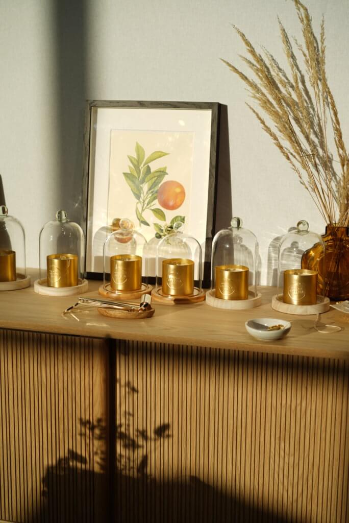 accessoires bougie parfumée maison shiiba
